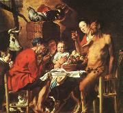 JORDAENS, Jacob Christ Driving the Merchants from the Temple zg china oil painting reproduction